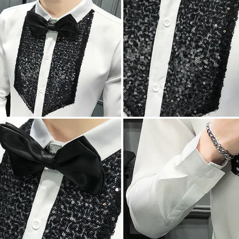 Shirts Men Long Sleeve neleeshop