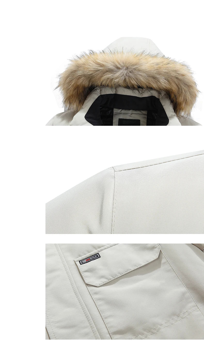 New Jacket Thickening Keep Warm Men Coat Winter Fashion neleeshop
