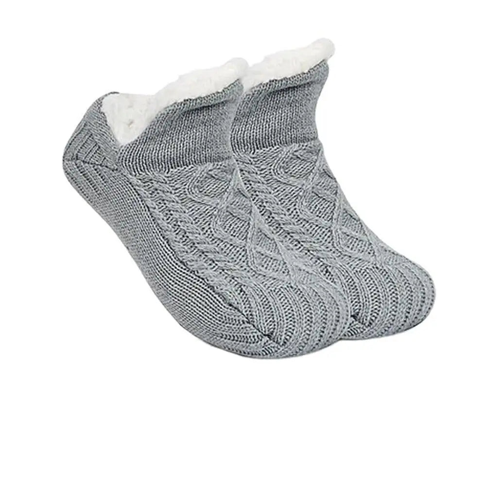 Winter Non-slip Floor Socks Women Men Snow neleeshop
