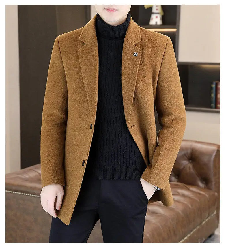 Blazer Men's Woolen neleeshop