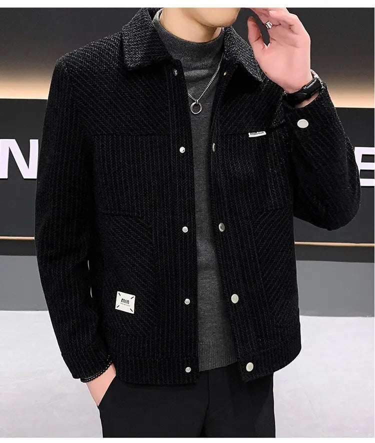 Men's Woolen Jackets High-quality neleeshop