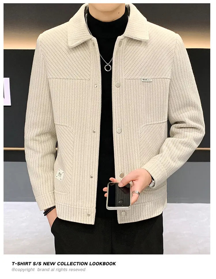 Men's Woolen Jackets High-quality neleeshop