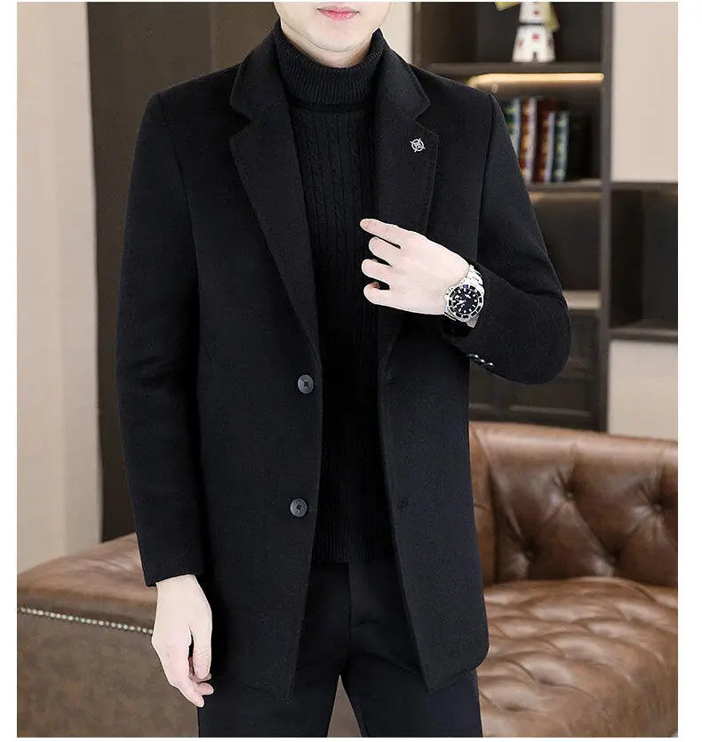 Blazer Men's Woolen neleeshop