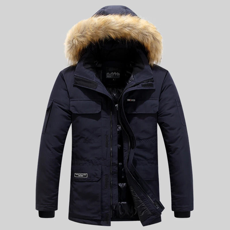 New Jacket Thickening Keep Warm Men Coat Winter Fashion neleeshop