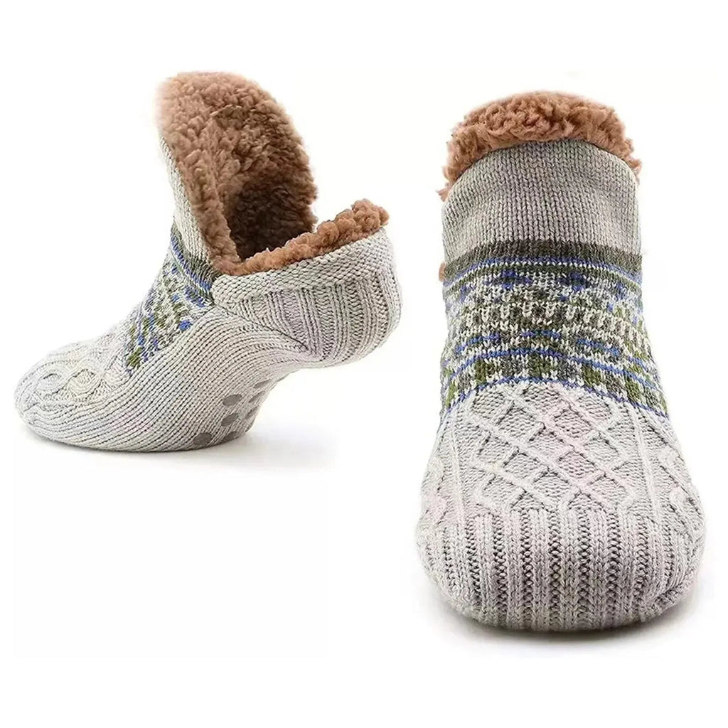 Winter Non-slip Floor Socks Women Men Snow neleeshop