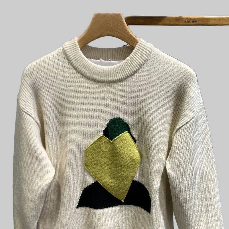 T-shirt long sleeve All Match Knitted Sweater neleeshop