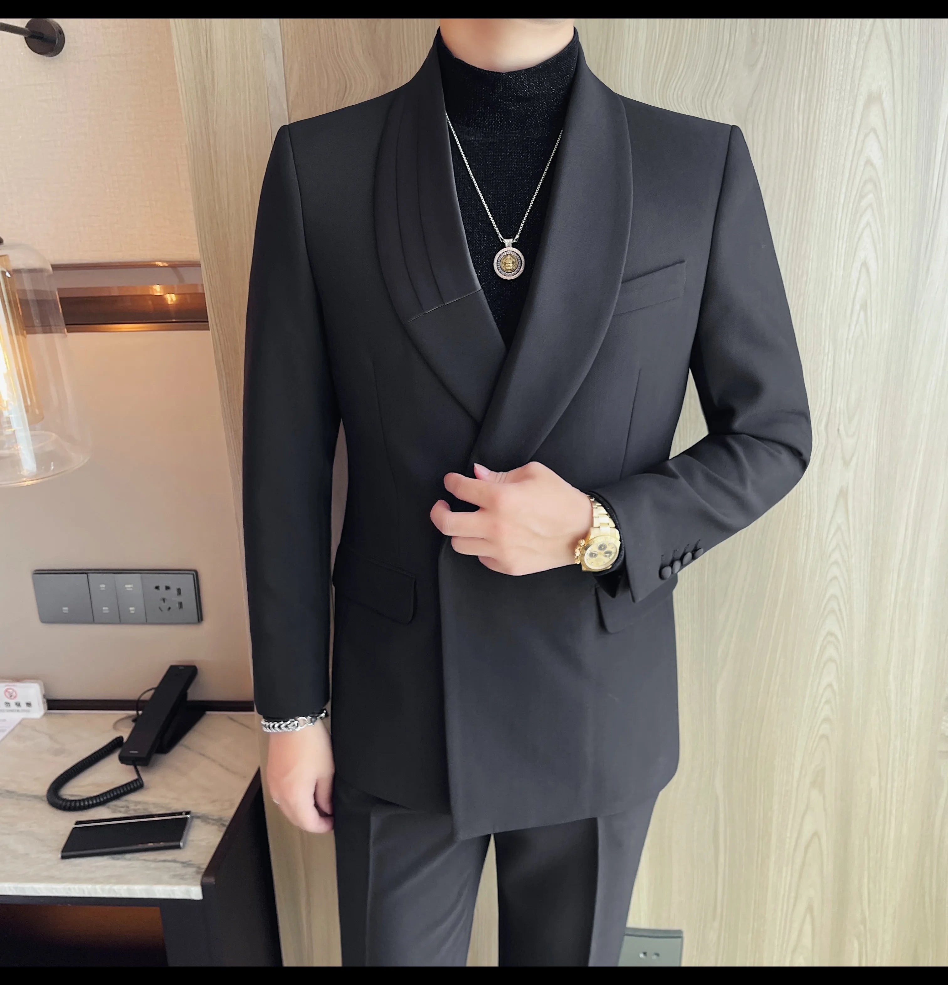 Blazer Luxury Gentleman's neleeshop