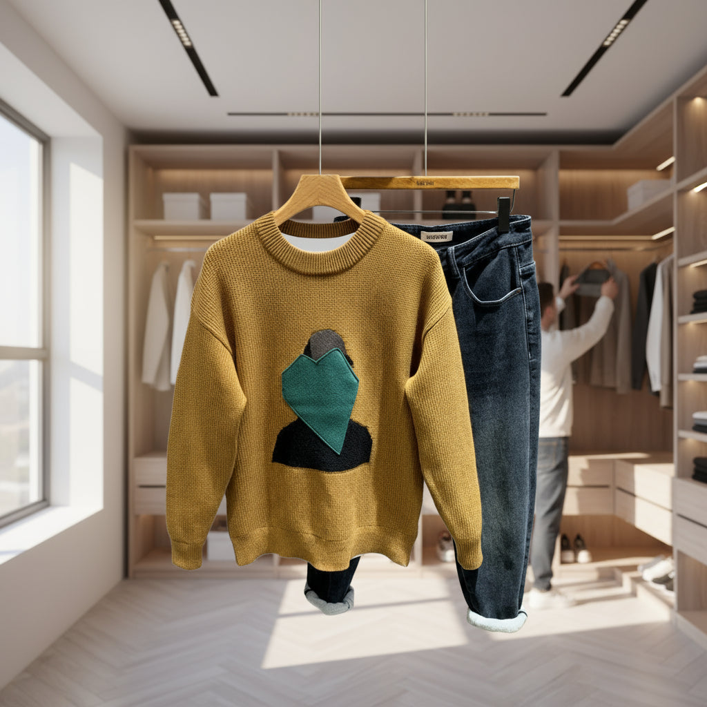 T-shirt long sleeve All Match Knitted Sweater neleeshop