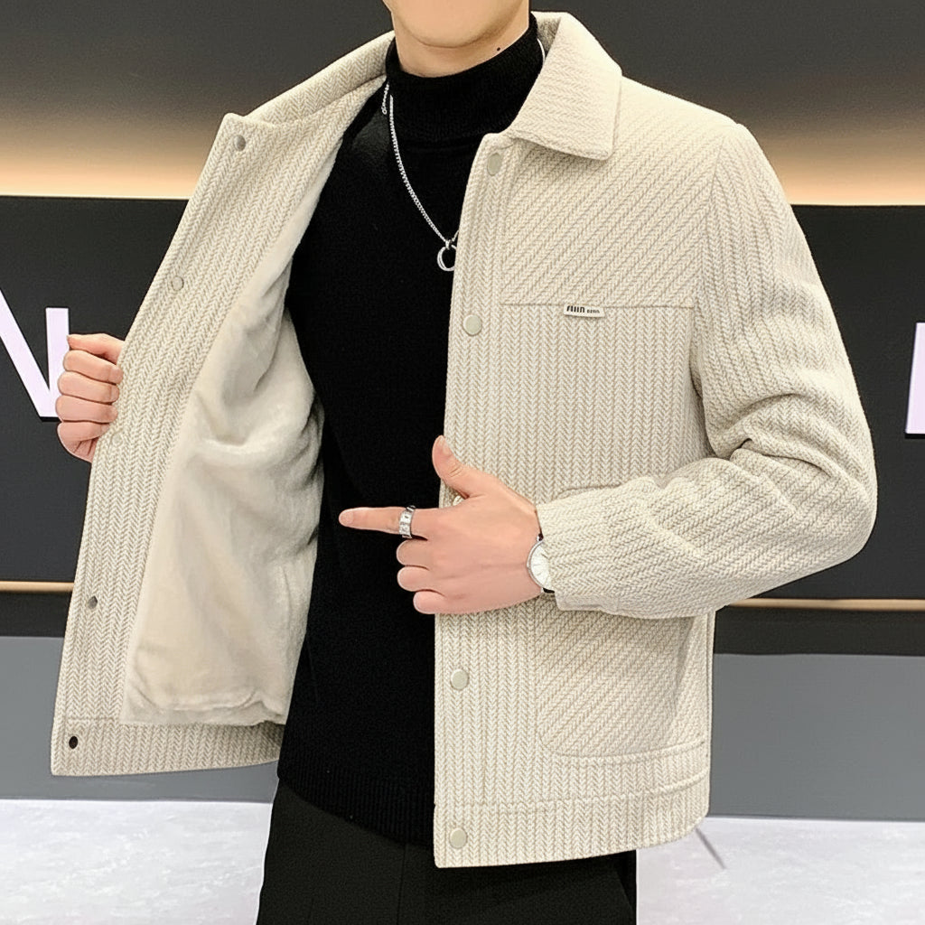 Men's Woolen Jackets High-quality neleeshop