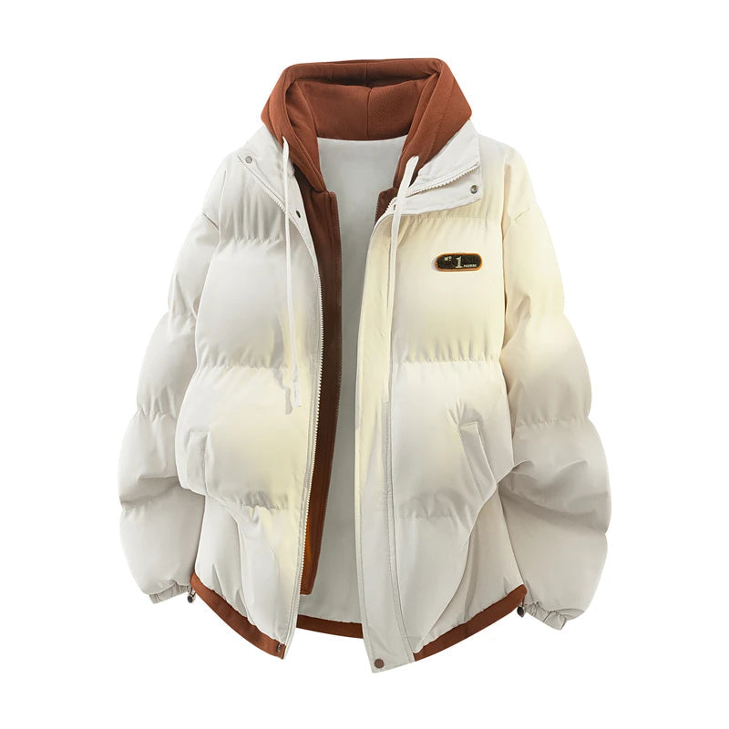 Winter Thicken False Two Piece Men Coat 🔥❄️🔥 neleeshop