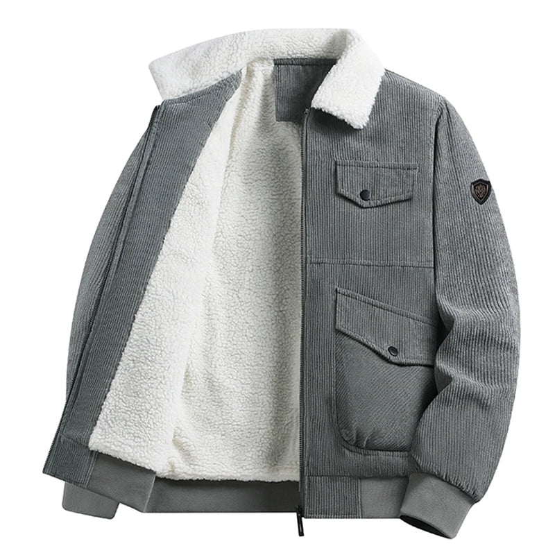 Winter New Jacket  Flip Collar Man Coats❄️❄️❄️ neleeshop