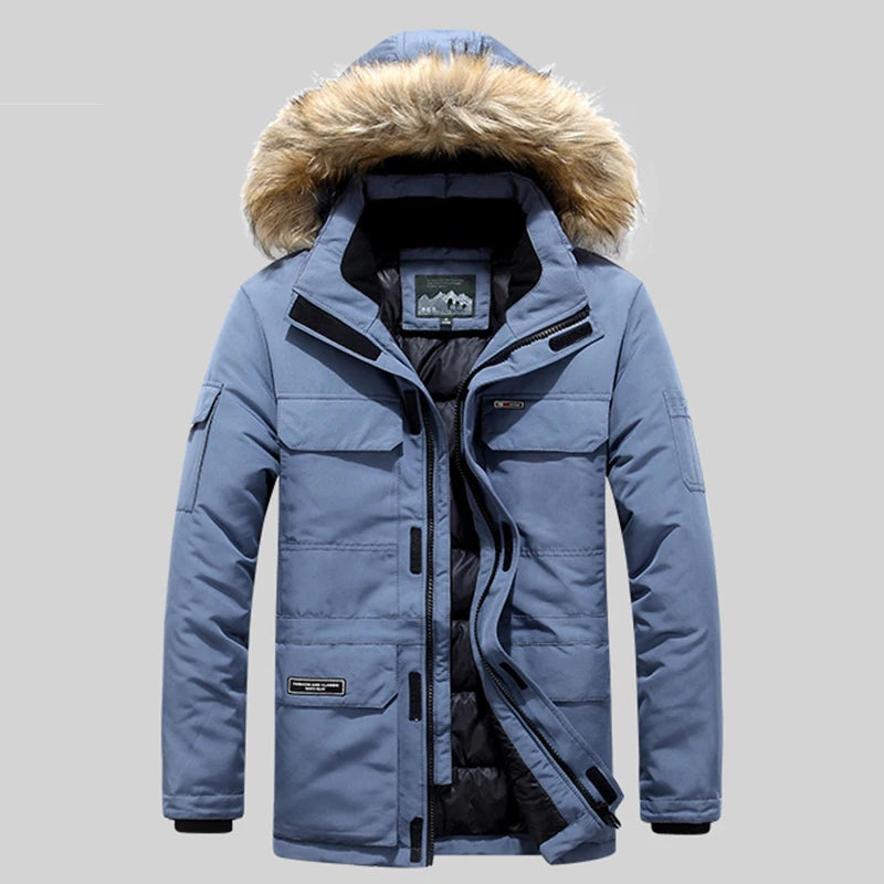 New Jacket Thickening Keep Warm Men Coat Winter Fashion neleeshop