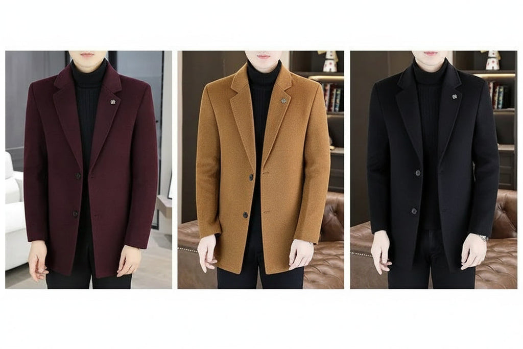 Blazer Men's Woolen neleeshop