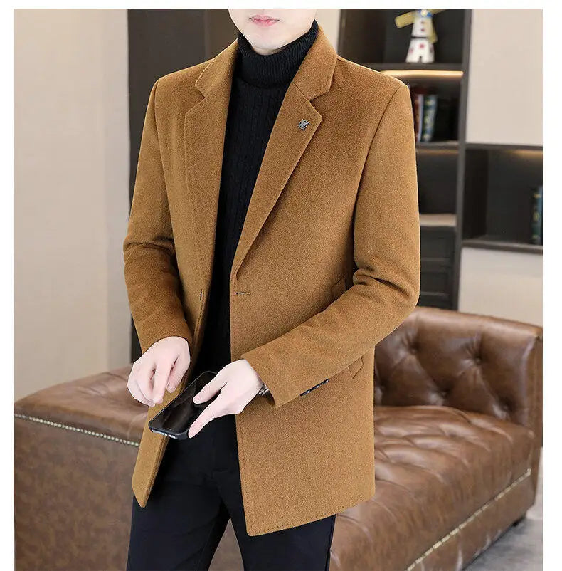 Blazer Men's Woolen neleeshop