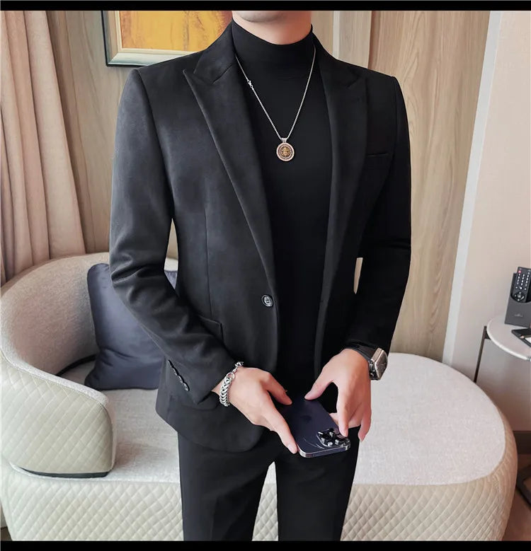 2024 Blazer Winter Men's neleeshop