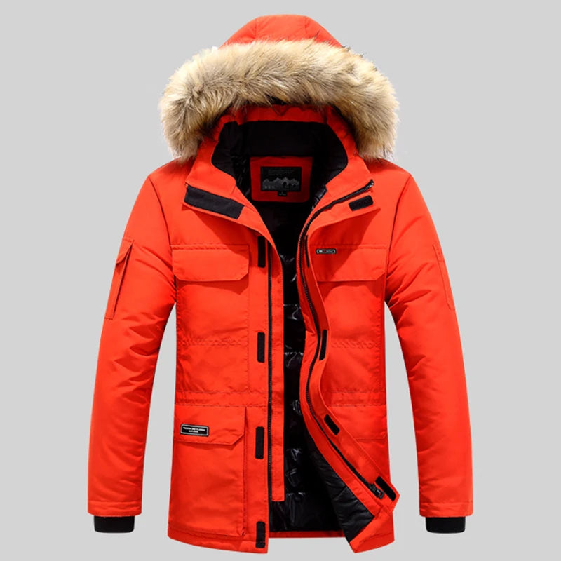 New Jacket Thickening Keep Warm Men Coat Winter Fashion neleeshop