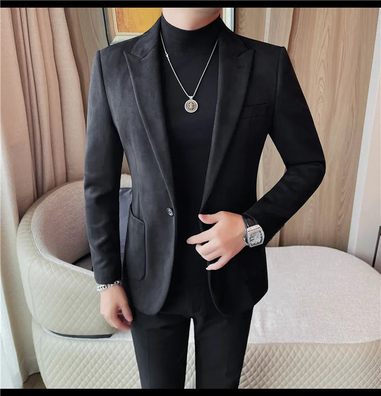 2024 Blazer Winter Men's neleeshop