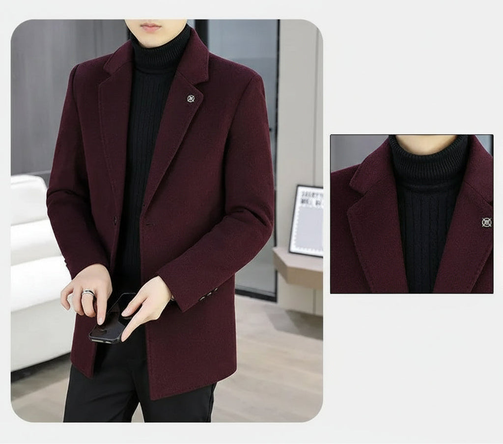 Blazer Men's Woolen neleeshop