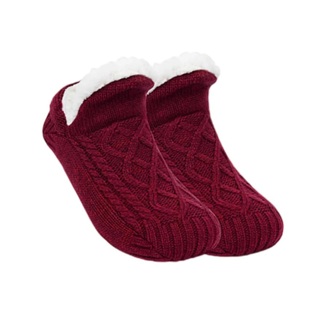 Winter Non-slip Floor Socks Women Men Snow neleeshop