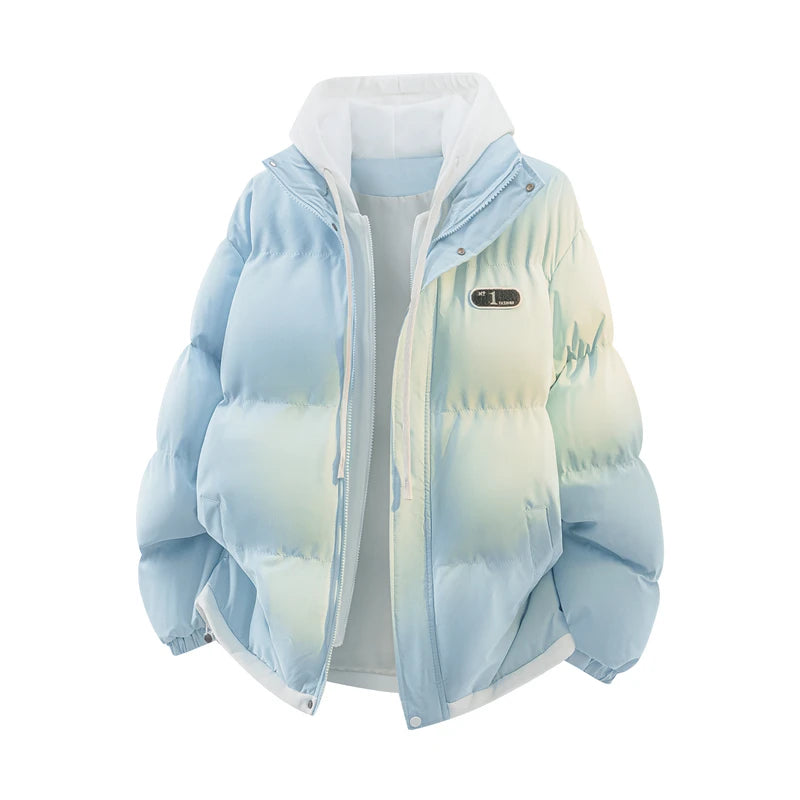 Winter Thicken False Two Piece Men Coat 🔥❄️🔥 neleeshop