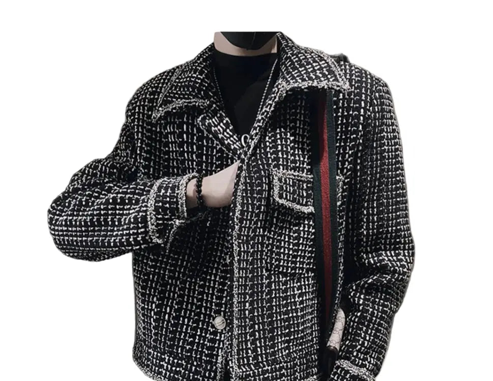 Jacket Autumn Winter Casual Tops Men's Clothing neleeshop
