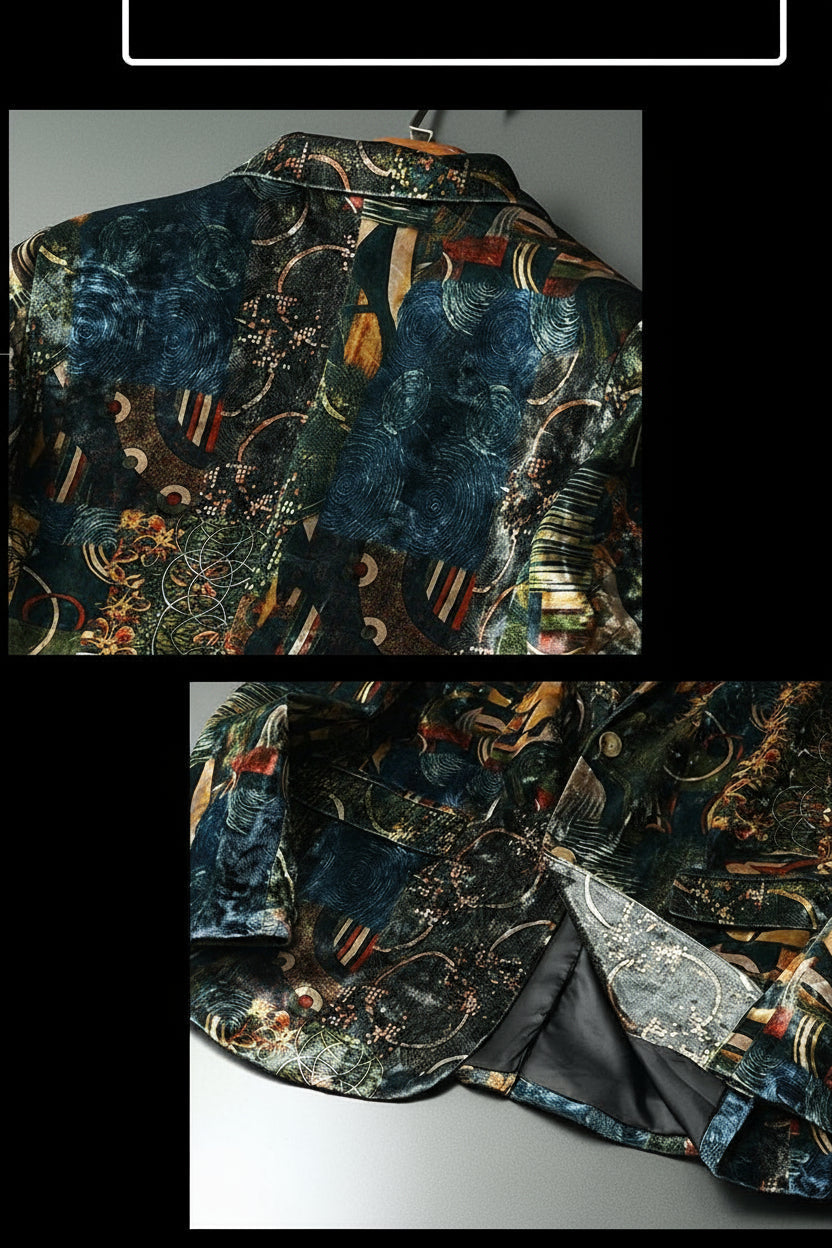 2022 Luxury Print Men Blazer neleeshop