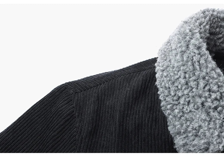 Winter New Jacket  Flip Collar Man Coats❄️❄️❄️ neleeshop