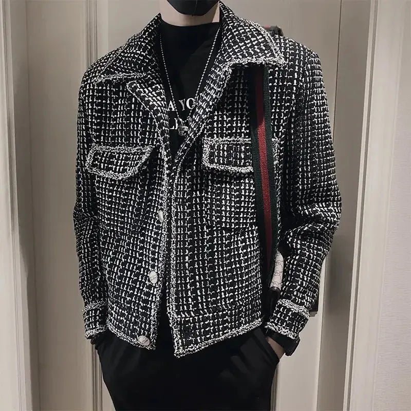 Jacket Autumn Winter Casual Tops Men's Clothing neleeshop