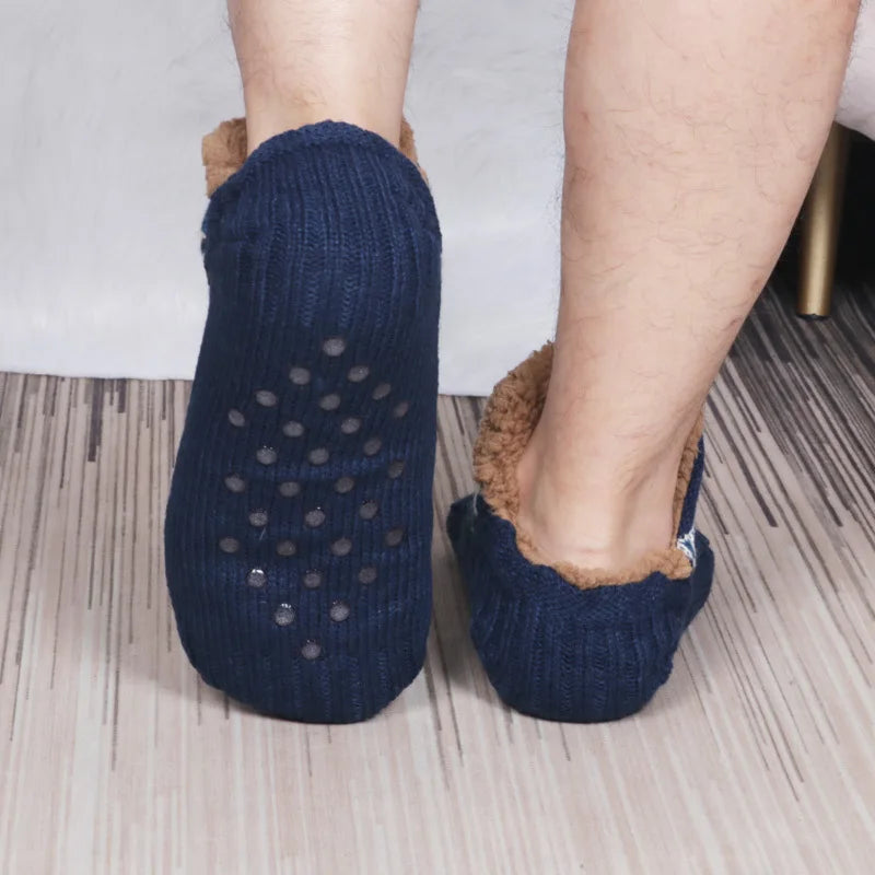 Winter Non-slip Floor Socks Women Men Snow neleeshop