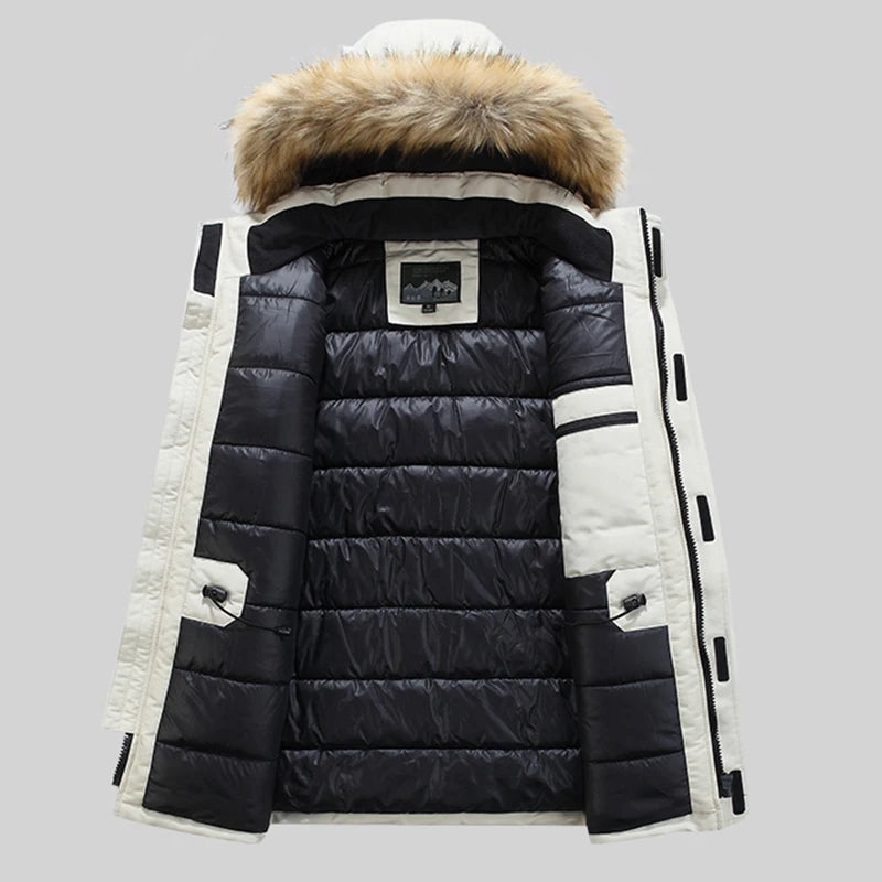 New Jacket Thickening Keep Warm Men Coat Winter Fashion neleeshop