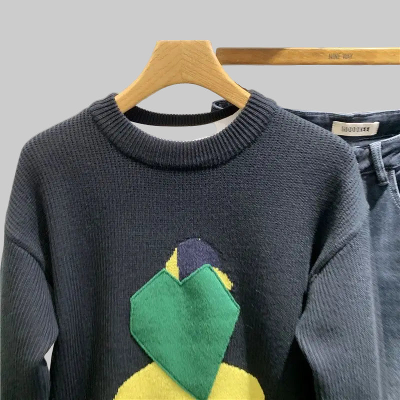 T-shirt long sleeve All Match Knitted Sweater neleeshop