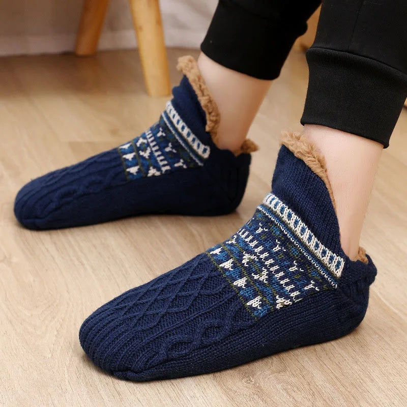 Winter Non-slip Floor Socks Women Men Snow neleeshop