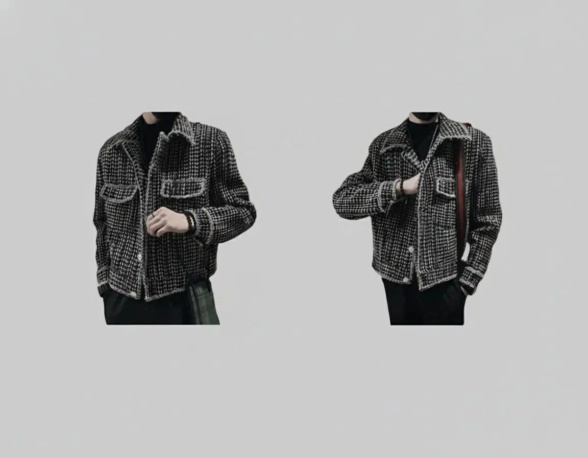 Jacket Autumn Winter Casual Tops Men's Clothing neleeshop