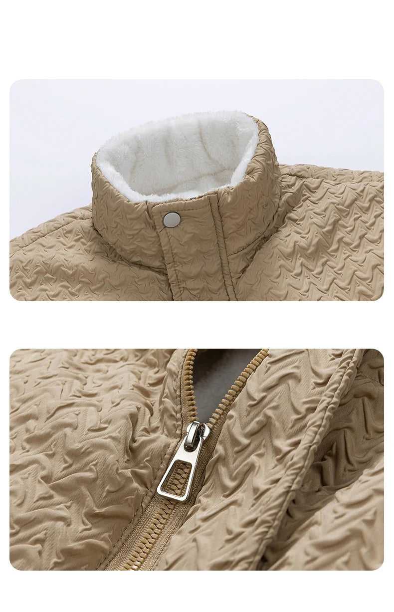 Jacket New Stand Collar Cotton Clothes Man❄️❄️ neleeshop