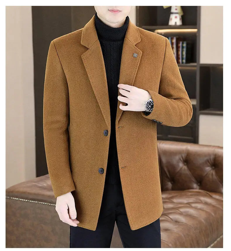 Blazer Men's Woolen neleeshop
