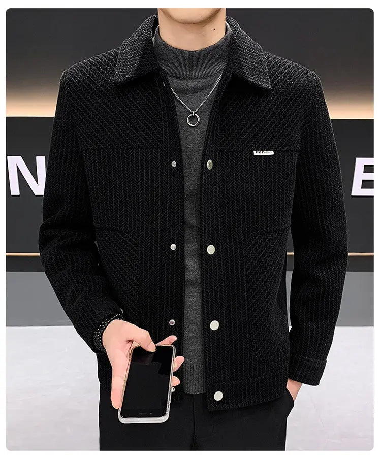 Men's Woolen Jackets High-quality neleeshop