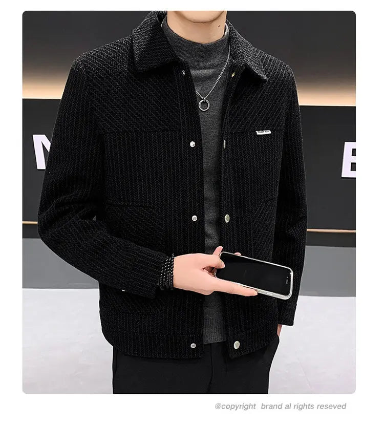 Men's Woolen Jackets High-quality neleeshop