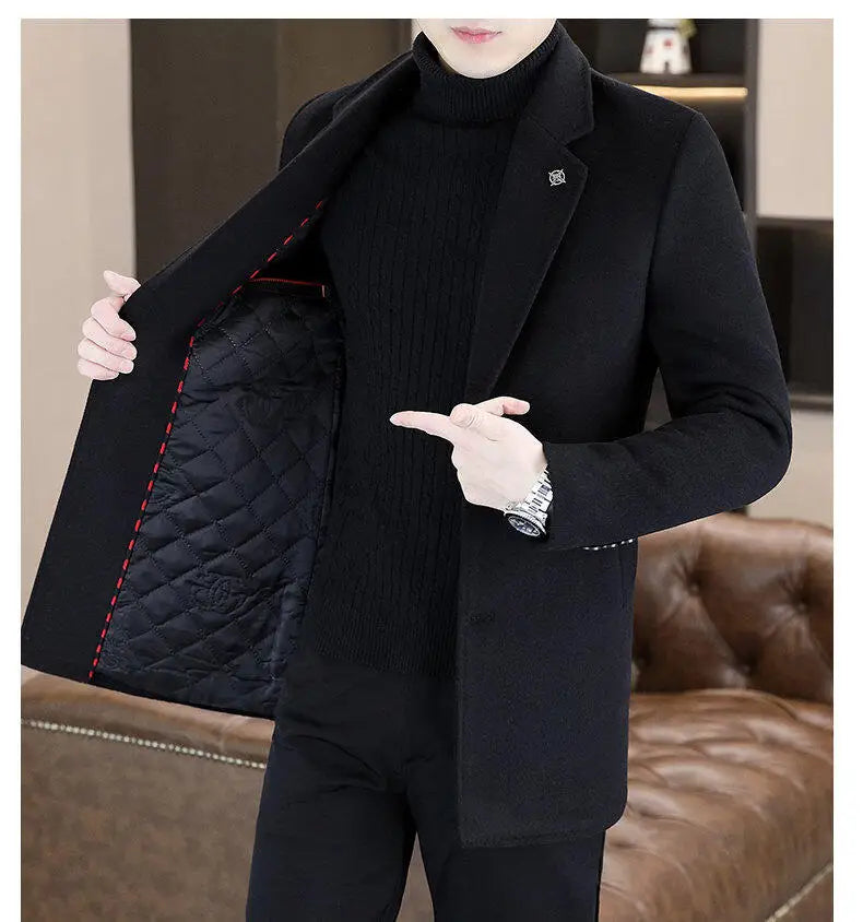 Blazer Men's Woolen neleeshop