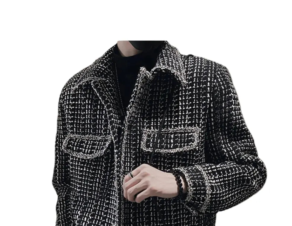 Jacket Autumn Winter Casual Tops Men's Clothing neleeshop