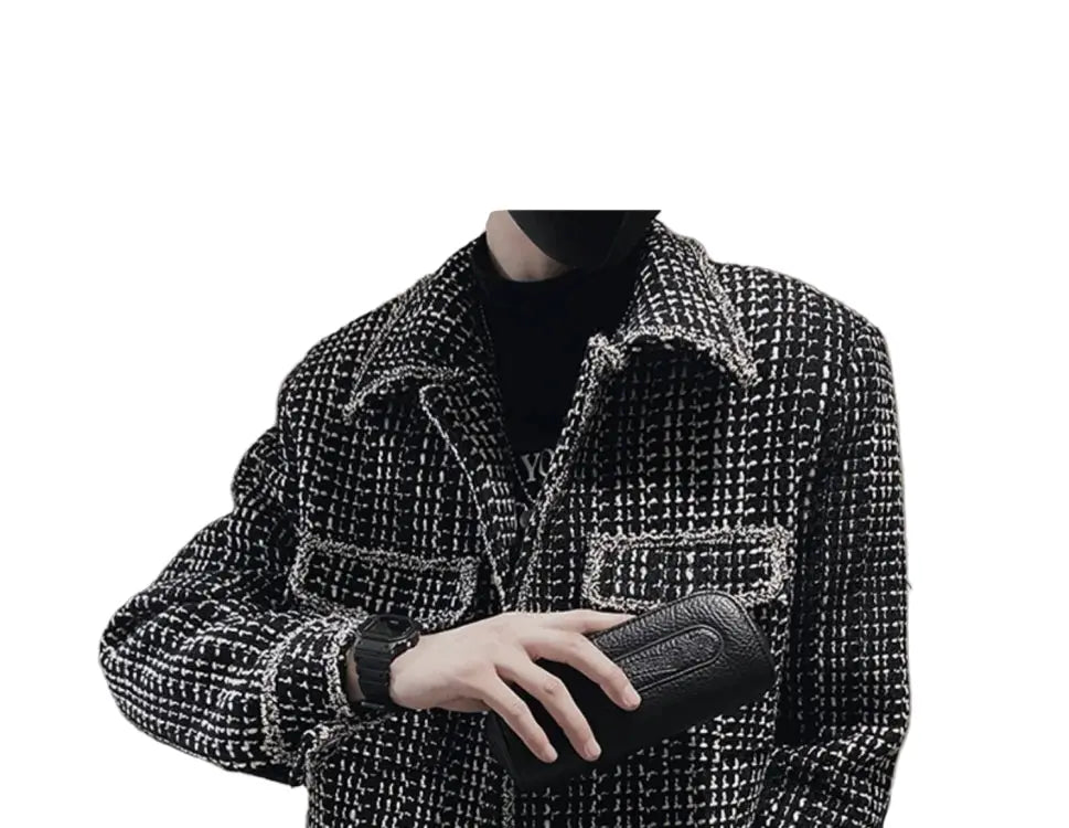 Jacket Autumn Winter Casual Tops Men's Clothing neleeshop