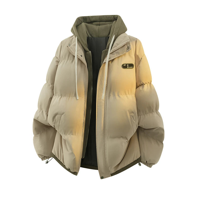 Winter Thicken False Two Piece Men Coat 🔥❄️🔥 neleeshop