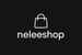 un logo neleeshop font noir ecriture blanc